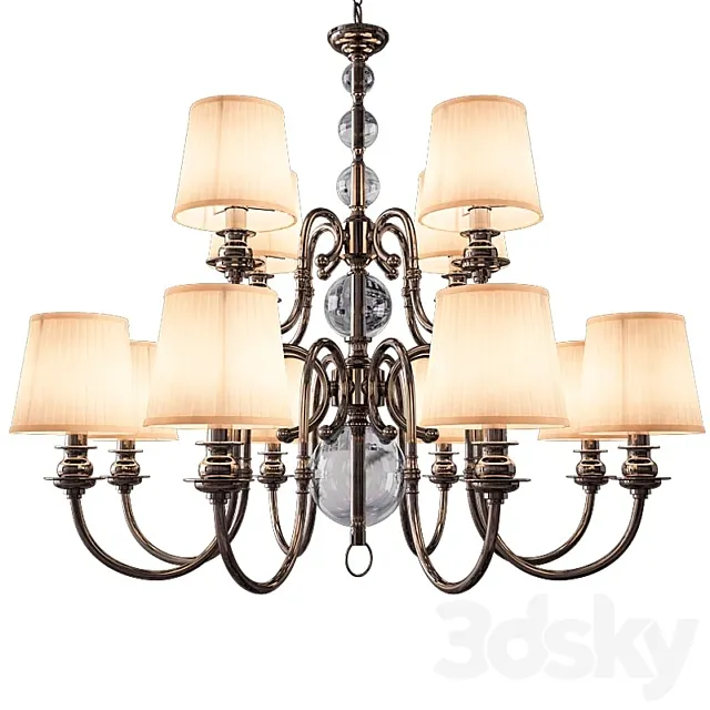 Chandelier Newport 3112 _ C 3DModel Chandelier Newport 3112 _ C 3DModel