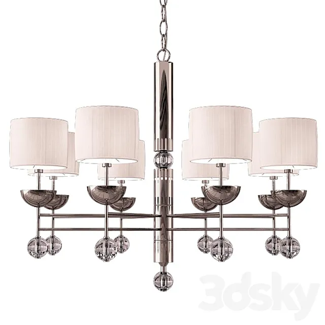 Chandelier Newport 32008 _ C 3DModel Chandelier Newport 32008 _ C 3DModel