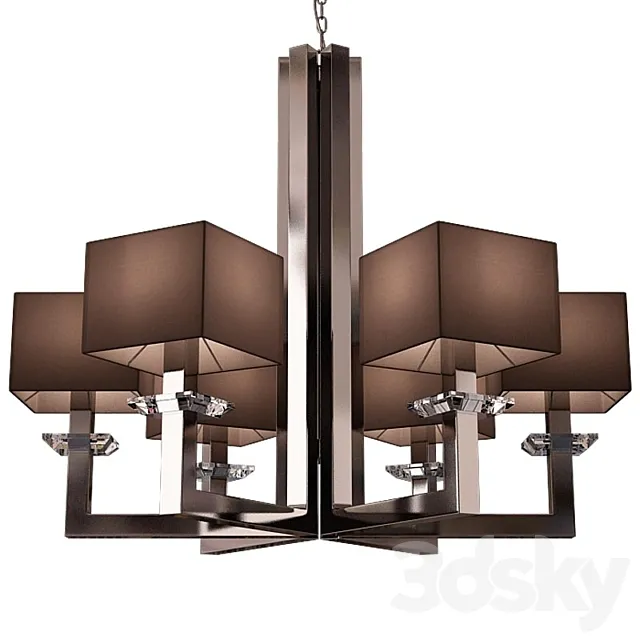 Chandelier Newport 3206 _ C 3DModel Chandelier Newport 3206 _ C 3DModel