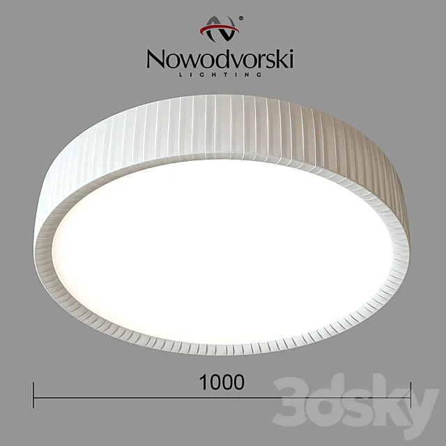 Chandelier Nowodvorski Alehandro White 100 5343 3D Model