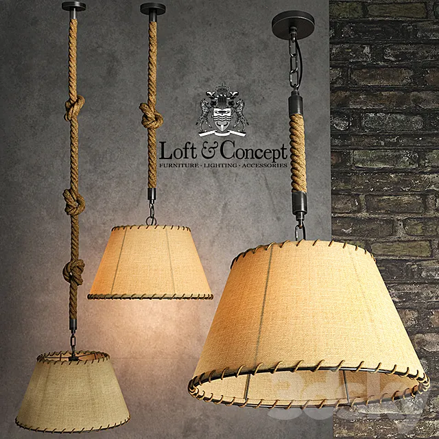 Chandelier Old Chad 3D Model