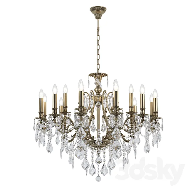 Chandelier Opera E 1.1.18.600 A 3D Model