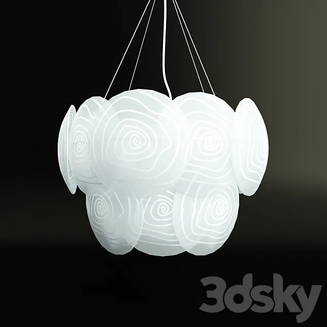 Chandelier Padana Lampadari 218 SG 3D Model Chandelier Padana Lampadari 218 SG 3D Model