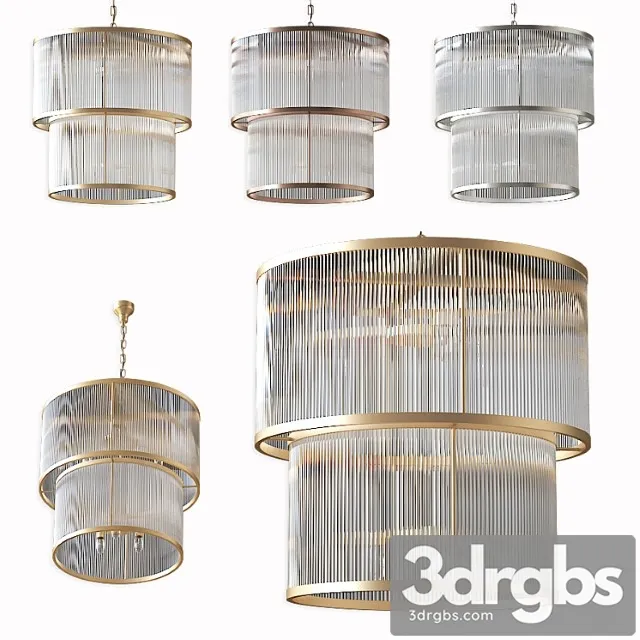 Chandelier Pasadena by Eichholtz 3D Model Download