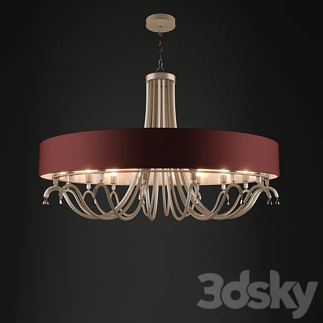 Chandelier PatriciaGarganti Stravagante 3DModel Chandelier PatriciaGarganti Stravagante 3DModel