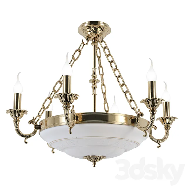 Chandelier Pavia E 1.13.6 G 3DModel