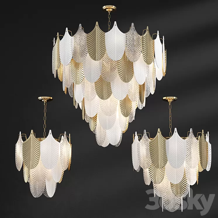 Chandelier pendant Abelia Chandelier Loft-Concept 3D Model Chandelier pendant Abelia Chandelier Loft-Concept 3D Model