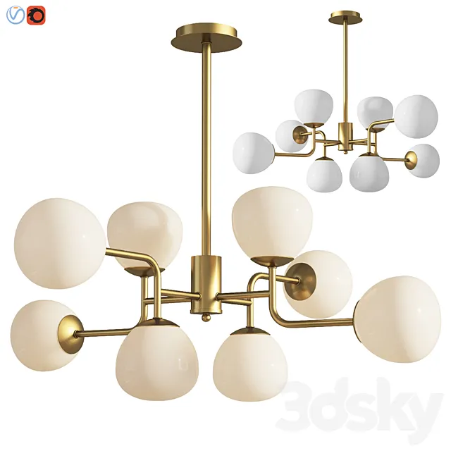 Chandelier Pendant Lamp Erich Maytoni 3DModel