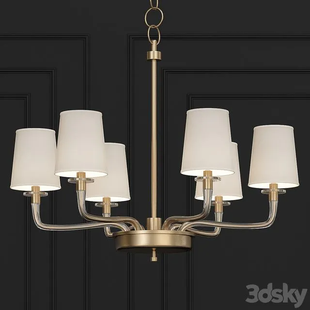 Chandelier Ralph Lauren Lighting 3D Model