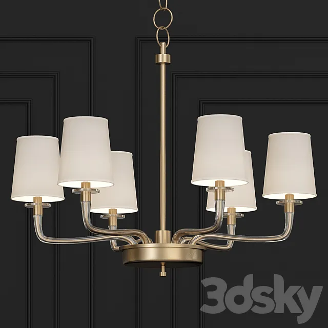 Chandelier Ralph Lauren Lighting 3D Model