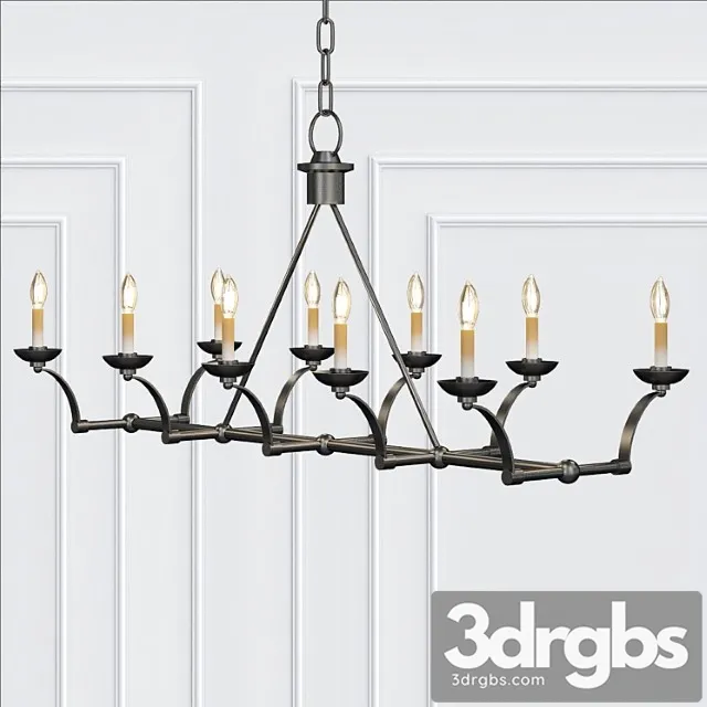 Chandelier ralph lauren lighting_1 3D Model Download