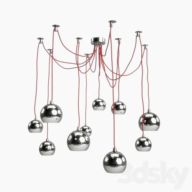 CHANDELIER REGENBOGEN Cottbus – 492010310 3D Model CHANDELIER REGENBOGEN Cottbus – 492010310 3D Model