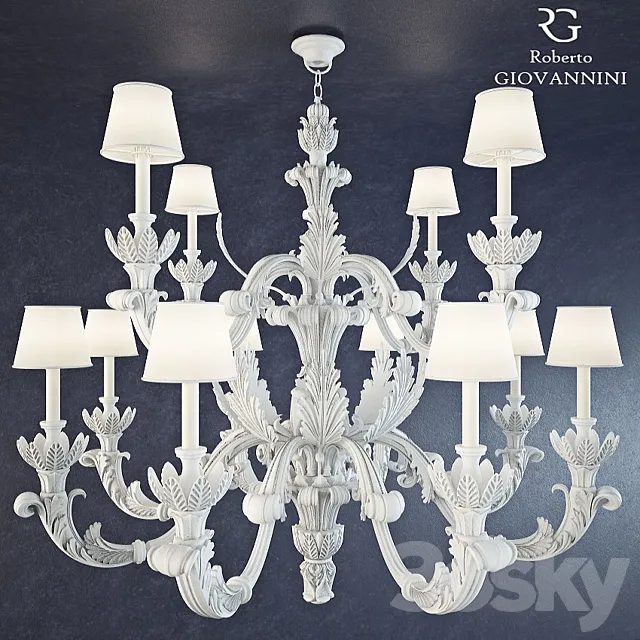 Chandelier Roberto Giovannini 3DModel Chandelier Roberto Giovannini 3DModel