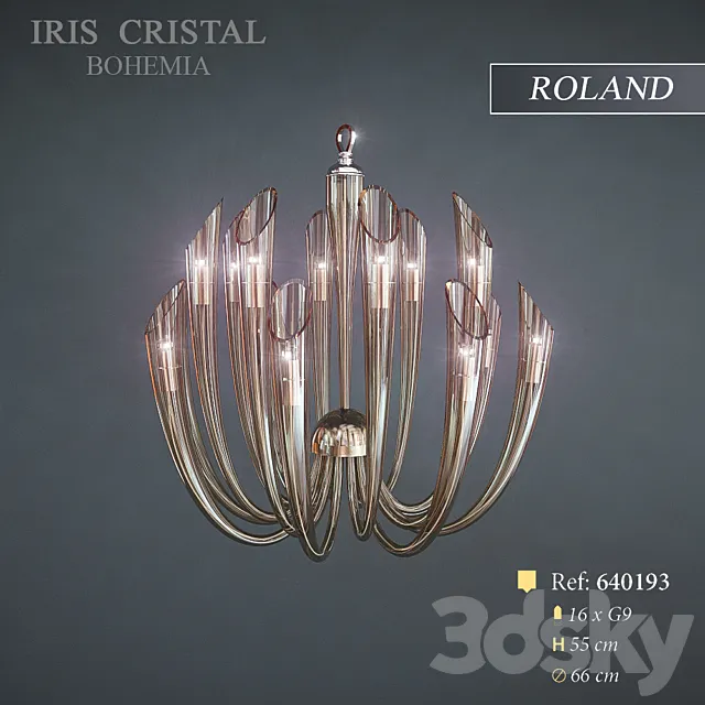 Chandelier ROLAND 3DModel Chandelier ROLAND 3DModel