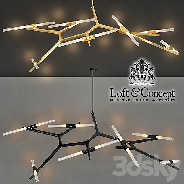 Chandelier Roll and Hill Agnes Chandelier 14 3DModel Chandelier Roll and Hill Agnes Chandelier 14 3DModel