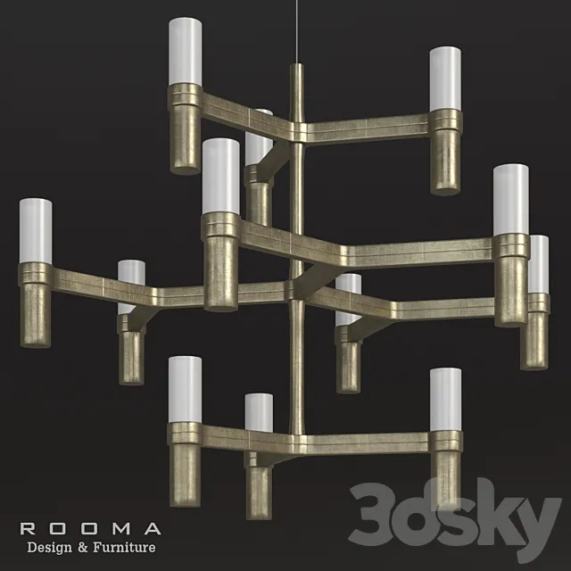 Chandelier Rooma lamp 02 Rooma Design 3D Model