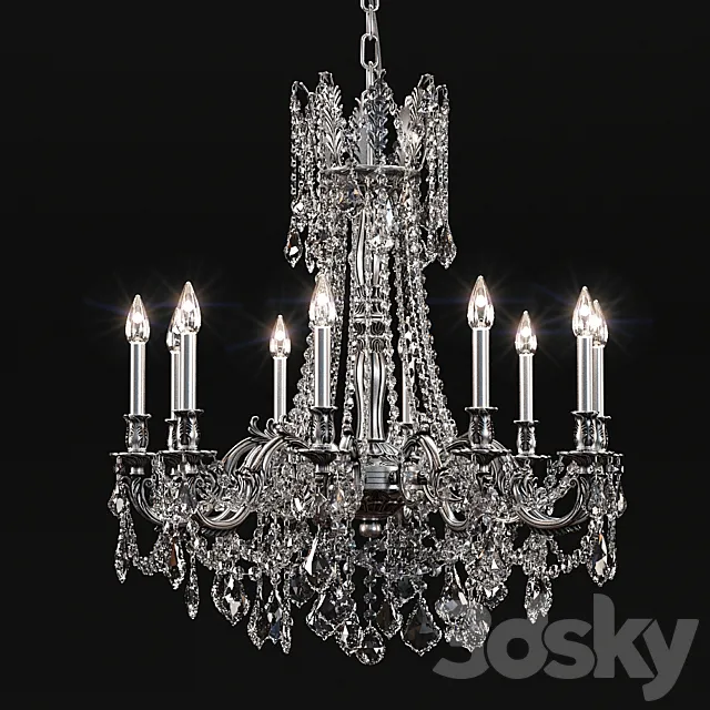 Chandelier Rosallia Collection 9210 3DModel
