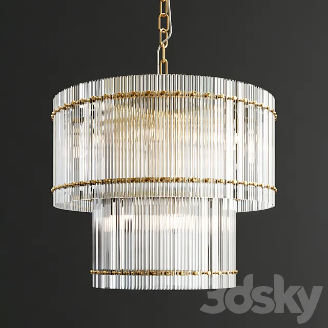 Chandelier Ruby Eichholtz 3D Model