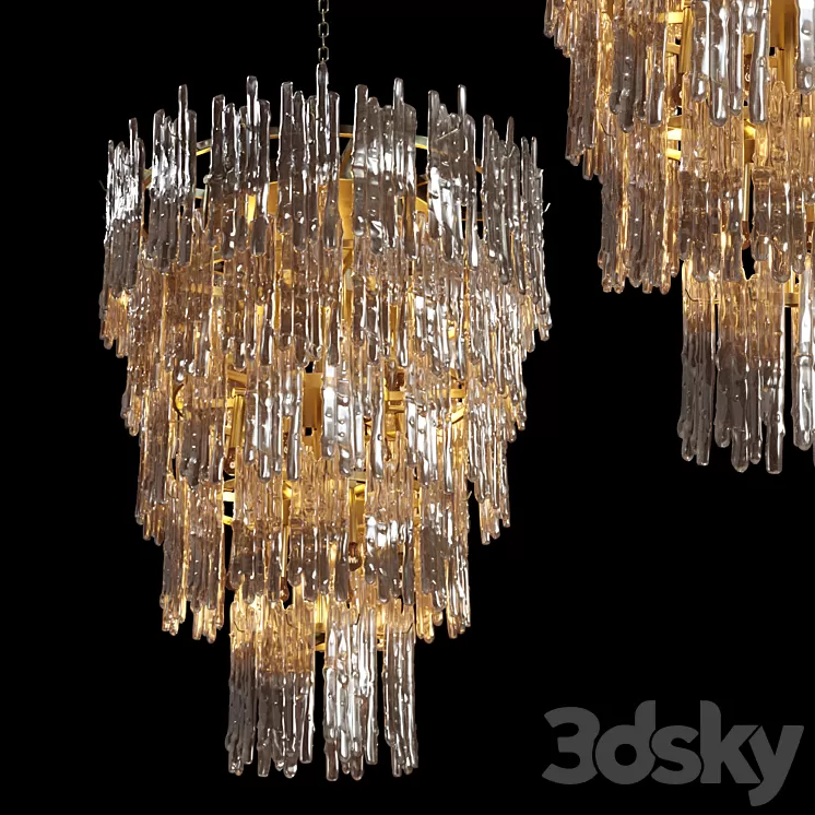 CHANDELIER SAINT ROCH L BY EICHHOLTZ 3D Model CHANDELIER SAINT ROCH L BY EICHHOLTZ 3D Model