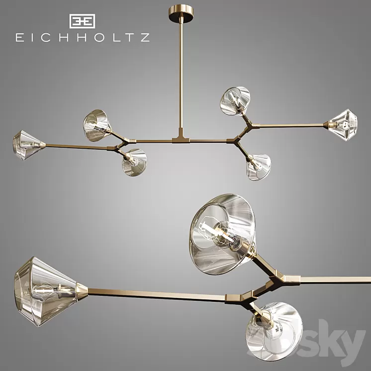 Chandelier Salasco 3D Model