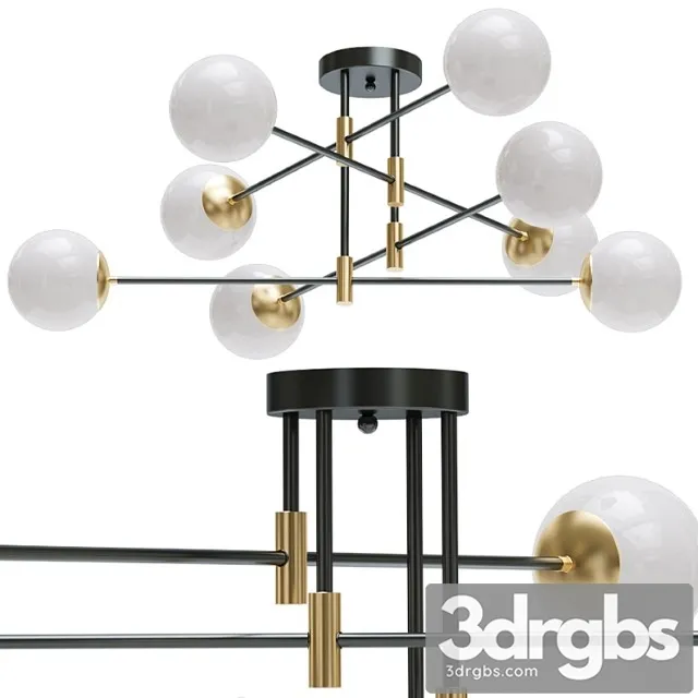 Chandelier satellite semi transparent mount Chandelier satellite semi transparent mount