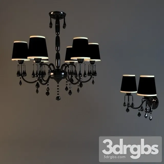 Chandelier Sconce Wunderlich 3D Model Download