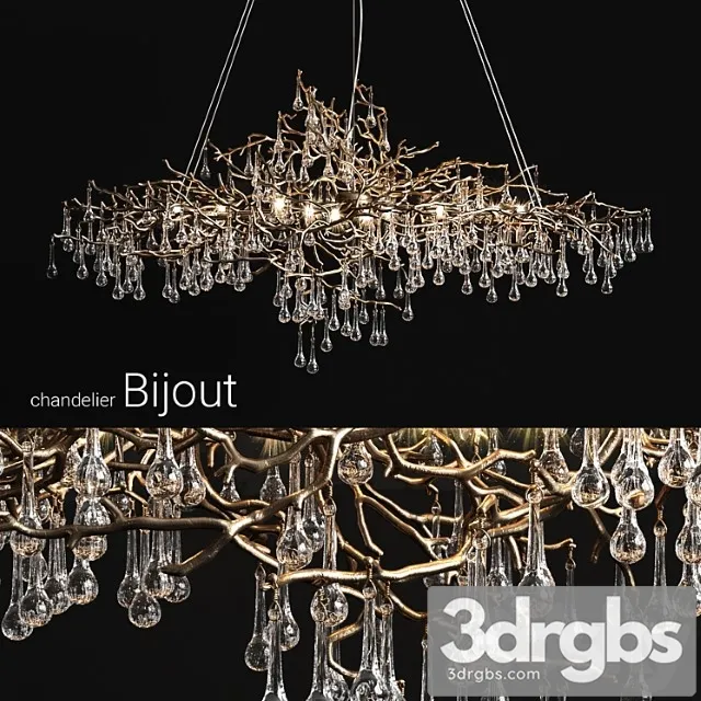 Chandelier serip bijout 3D Model Download