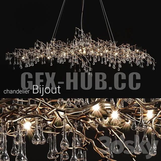 Chandelier serip bijout big 3D Model Chandelier serip bijout big 3D Model