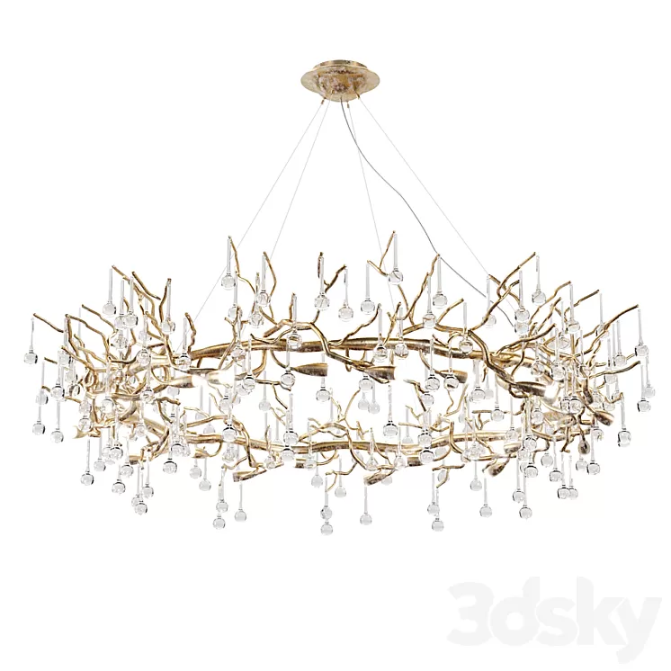 Chandelier Serip CT3413 3D Model Chandelier Serip CT3413 3D Model