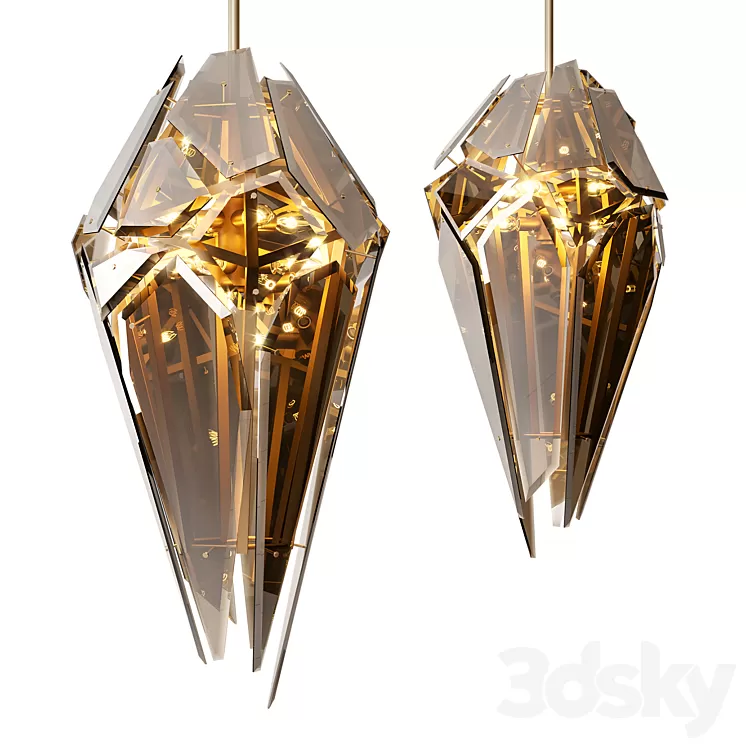 Chandelier shard 3D Model Chandelier shard 3D Model