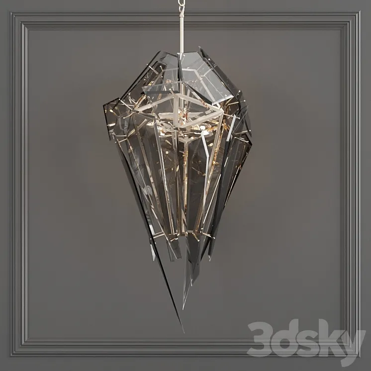Chandelier Shard by Eichholtz 3D Model Free Download