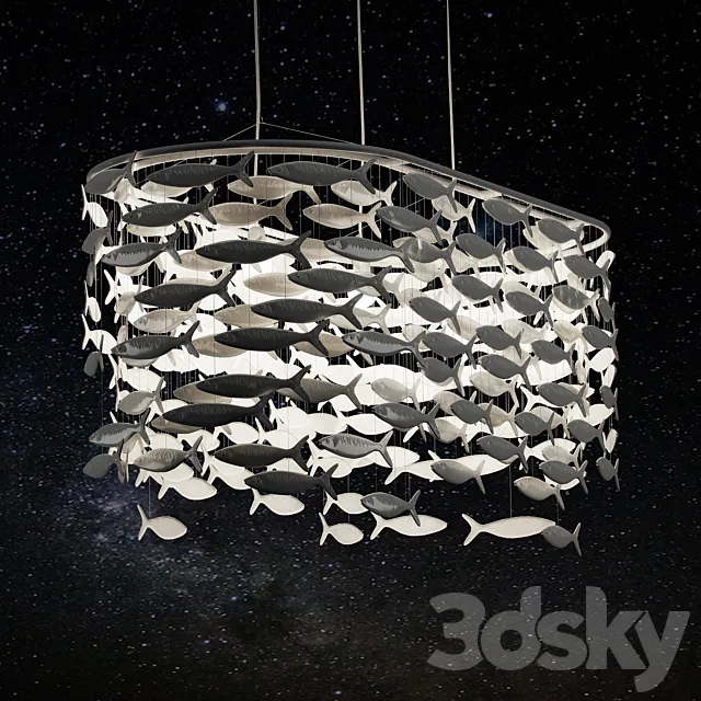 chandelier Shoal 388 (lozenge) 3DModel