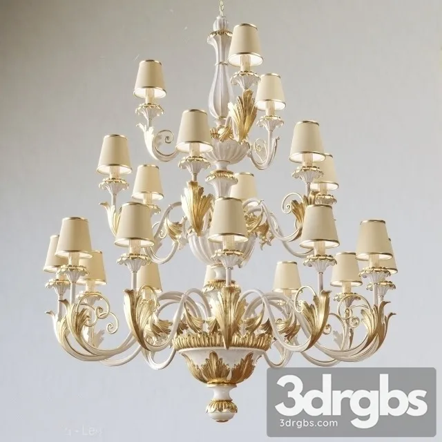 Chandelier Silvano Grifoni 21 3D Model Download