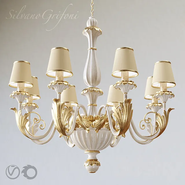 Chandelier Silvano Grifoni 8 3DModel Chandelier Silvano Grifoni 8 3DModel