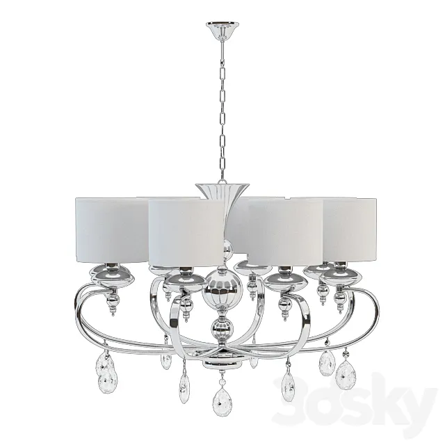 Chandelier Spain P7368_8Ch-1000 3DModel Chandelier Spain P7368_8Ch-1000 3DModel