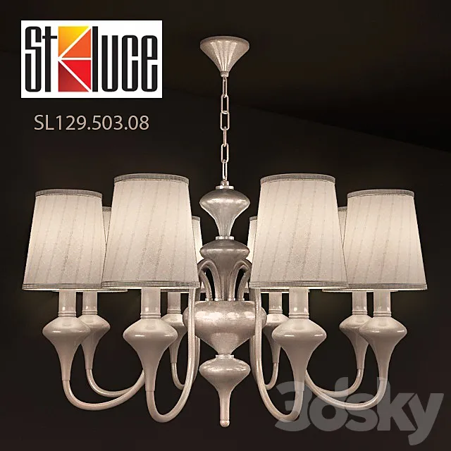 Chandelier St Luce 129.503.08 3D Model Chandelier St Luce 129.503.08 3D Model