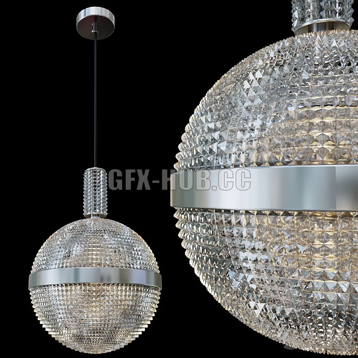 Chandelier Stilfort Rope 2092-03 01P 3D Model