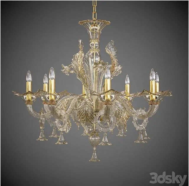 Chandelier Sylcom 3D Model