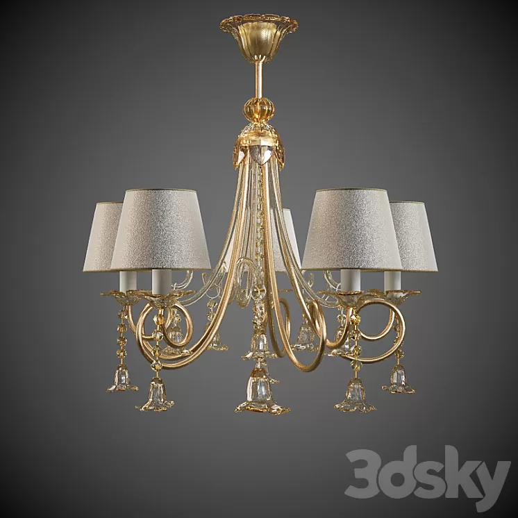 Chandelier Sylcom 3D Model Chandelier Sylcom 3D Model