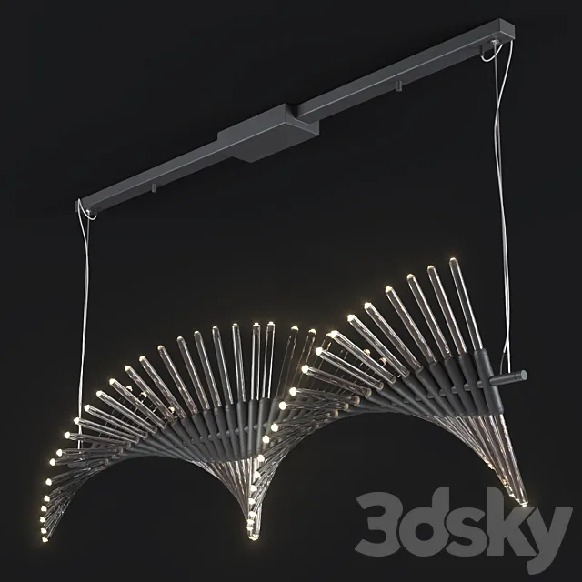 Chandelier Timothy Oulton – Element pendant 3DModel