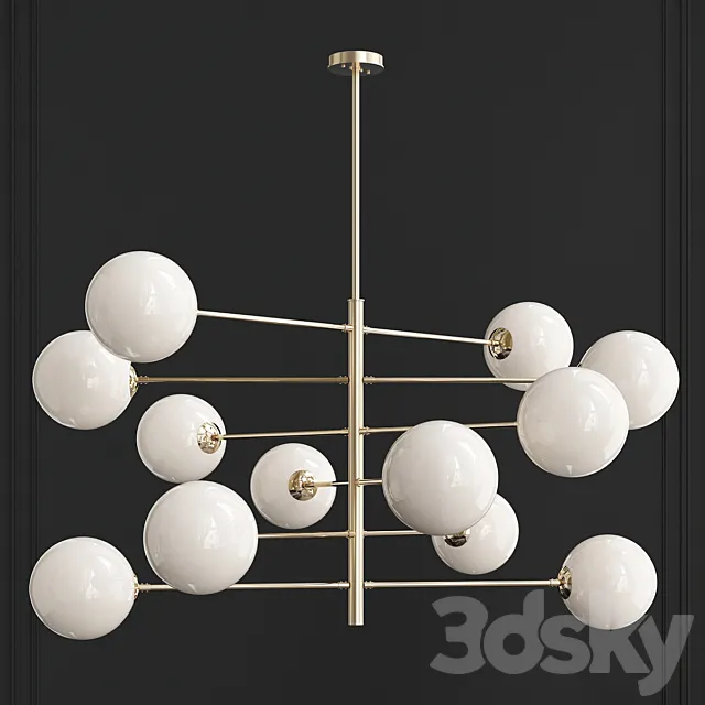 Chandelier Tortora Eichholtz 3D Model