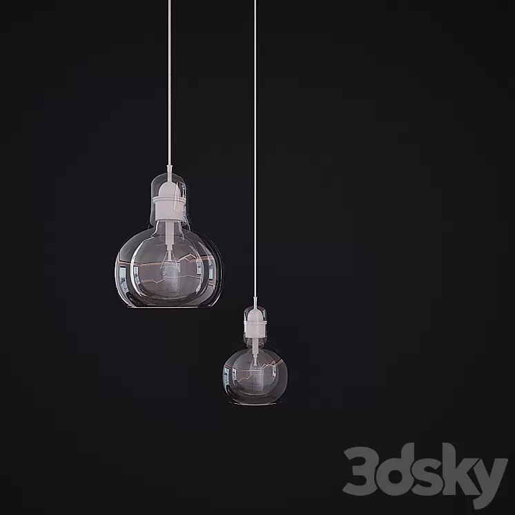 Chandelier & Tradition Mega Bulb light 3D Model
