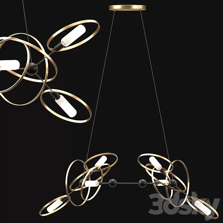 Chandelier ULI by Romatti 3D Model Chandelier ULI by Romatti 3D Model