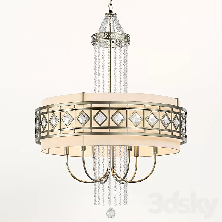 Chandelier Uttermost Tamela 3D Model