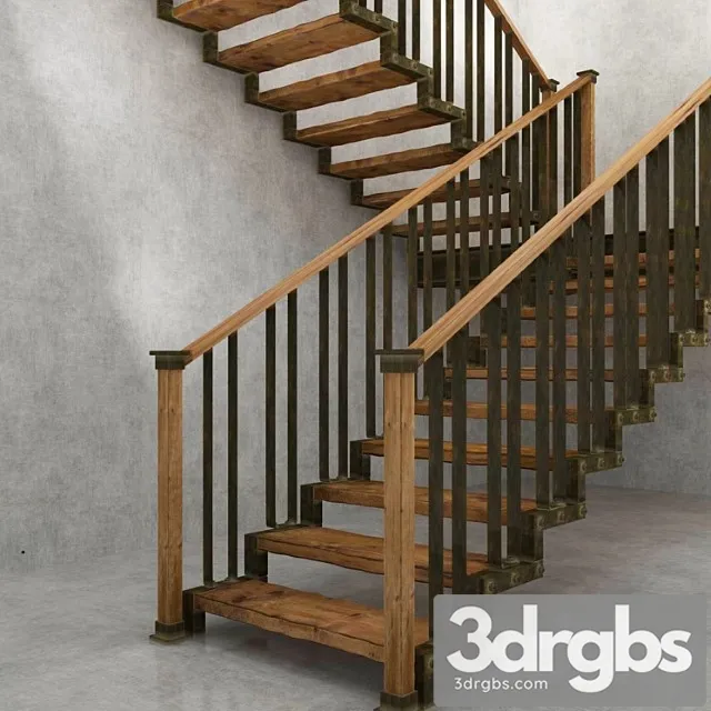 Chandelier V Industrial Style 3D Model Download