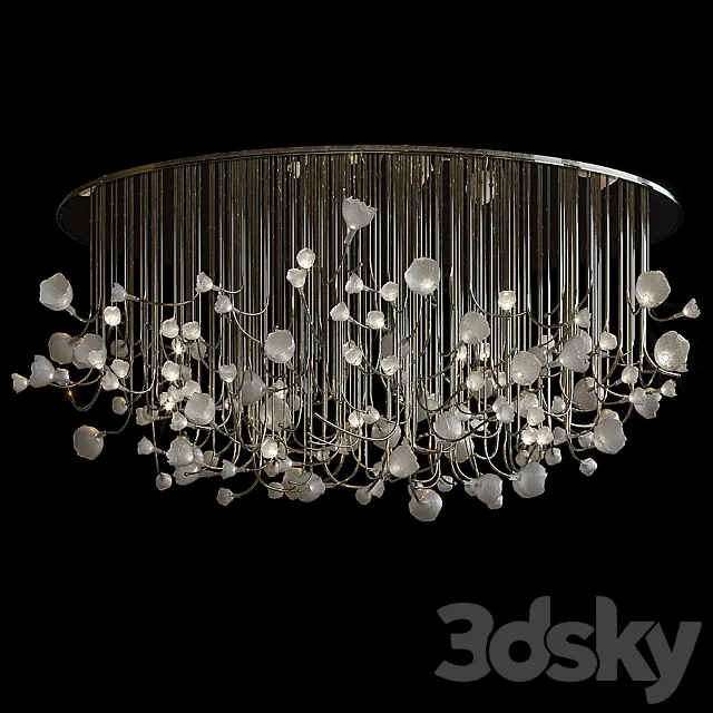 Chandelier Vargov Design – Calyptella 3D Model