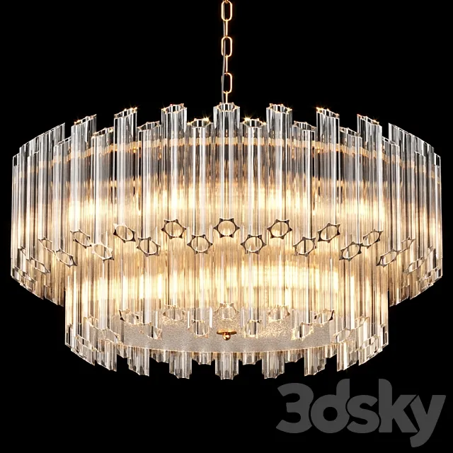 Chandelier VENERA Lampatron 3D Model Chandelier VENERA Lampatron 3D Model