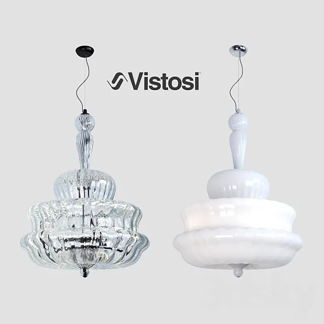 Chandelier Vistosi Novecento 3D Model