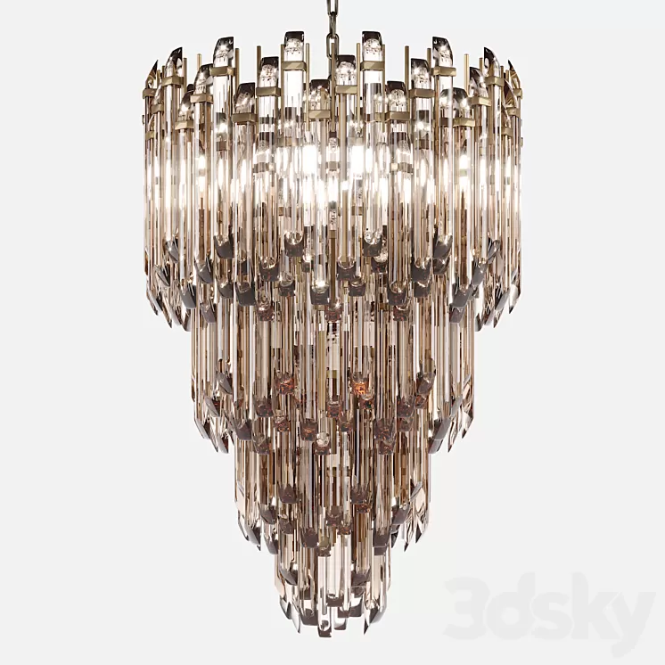 Chandelier Visual Comfort Adele 3D Model Chandelier Visual Comfort Adele 3D Model