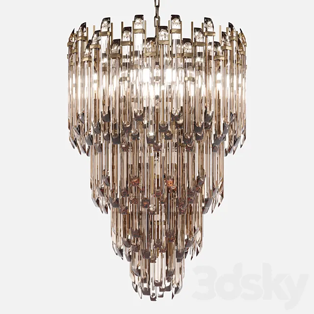 Chandelier Visual Comfort Adele 3DModel